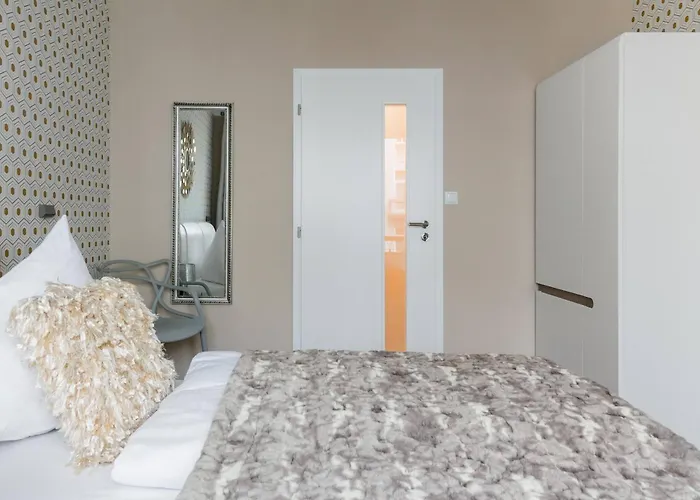 شقة Pastel Art Deco 3bdr Ruterra براغ
